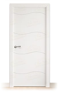 Puerta Maciza PL-2900 de Interior Lacada Blanca 