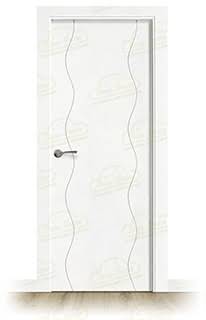 Puerta Maciza PL-3400 de Interior Lacada Blanca 
