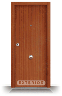 ¡Nueva! Puerta Blindada a Dos Caras