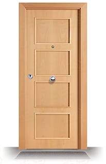 Puerta Blindada T400-Haya Clásica