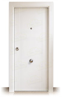 Puerta Blindada Galicia Lacada Blanca