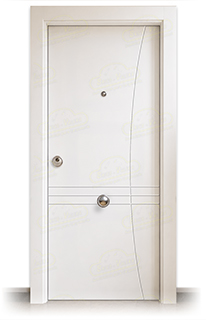 Puerta Blindada LP-500 Lacada Blanca