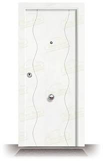Puerta Blindada PL-3400 Lacada Blanca
