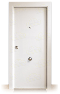 Puerta Blindada PL1 Lacada Blanca