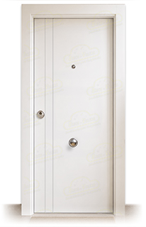 Puerta Blindada PV2 Lacada Blanca