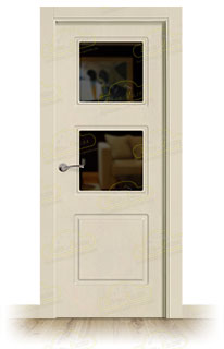 Puerta Premium 3C-V2 Lacada RAL de Interior en Block (Maciza)