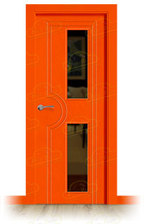 Puerta Premium PL-1600-V2 Lacada RAL de Interior en Block (Maciza)
