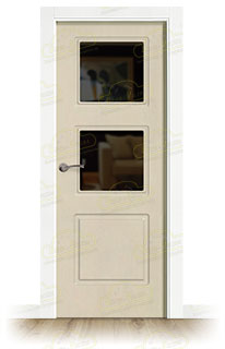 Puerta Premium 3C-V2 Combilac Lacada de Interior en Block (Maciza)