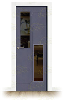 Puerta Premium CIBELES-V2 Combilac Lacada de Interior en Block (Maciza)