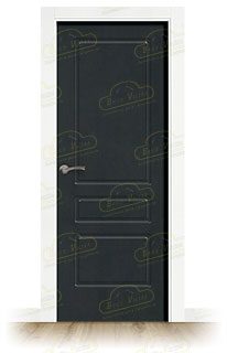 Puerta Premium LP-13 Combilac Lacada de Interior en Block (Maciza)