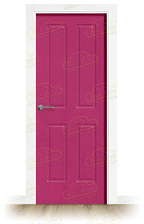 Puerta Premium NEPTUNO Combilac Lacada de Interior en Block (Maciza)