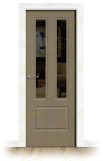 Puerta Premium P21-V2 Combilac Lacada de Interior en Block (Maciza)