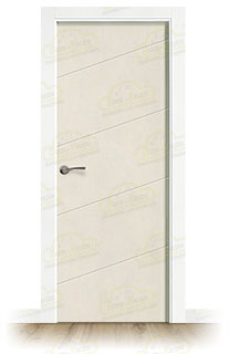 Puerta Premium PL-3100 Combilac Lacada de Interior en Block (Maciza)