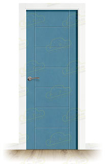 Puerta Premium PL-3200 Combilac Lacada de Interior en Block (Maciza)