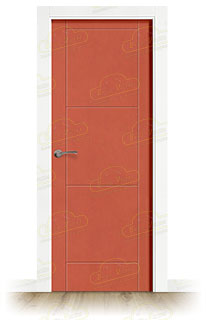 Puerta Premium PVP4M Combilac Lacada de Interior en Block (Maciza)