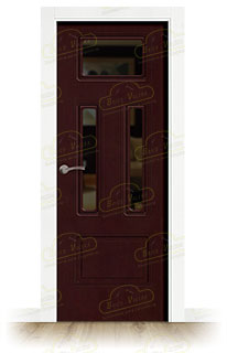Puerta Premium UR-140-V3 Combilac Lacada de Interior en Block (Maciza)