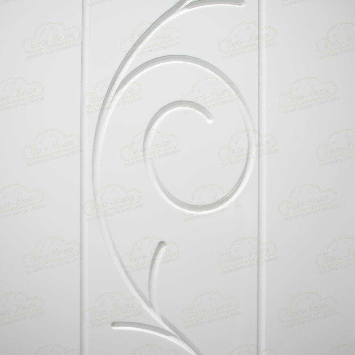Puerta Corredera Barcelona-V1L de Interior Lacada Blanca