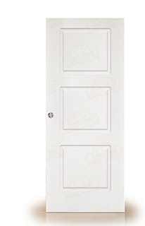 Puerta Corredera 3C de Interior Lacada Blanca