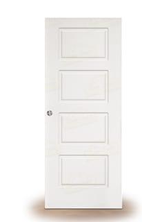 Puerta Corredera 4C de Interior Lacada Blanca