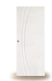 Puerta Corredera Alcalá de Interior Lacada Blanca