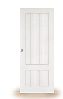 Puerta Corredera LP-12R de Interior Lacada Blanca