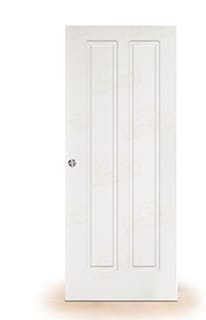 Puerta Corredera LP-C2 de Interior Lacada Blanca