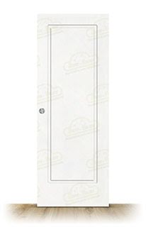 Puerta Corredera P-11 de Interior Lacada Blanca