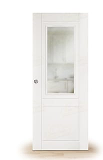 Puerta Corredera P110-ZV1 de Interior Lacada Blanca