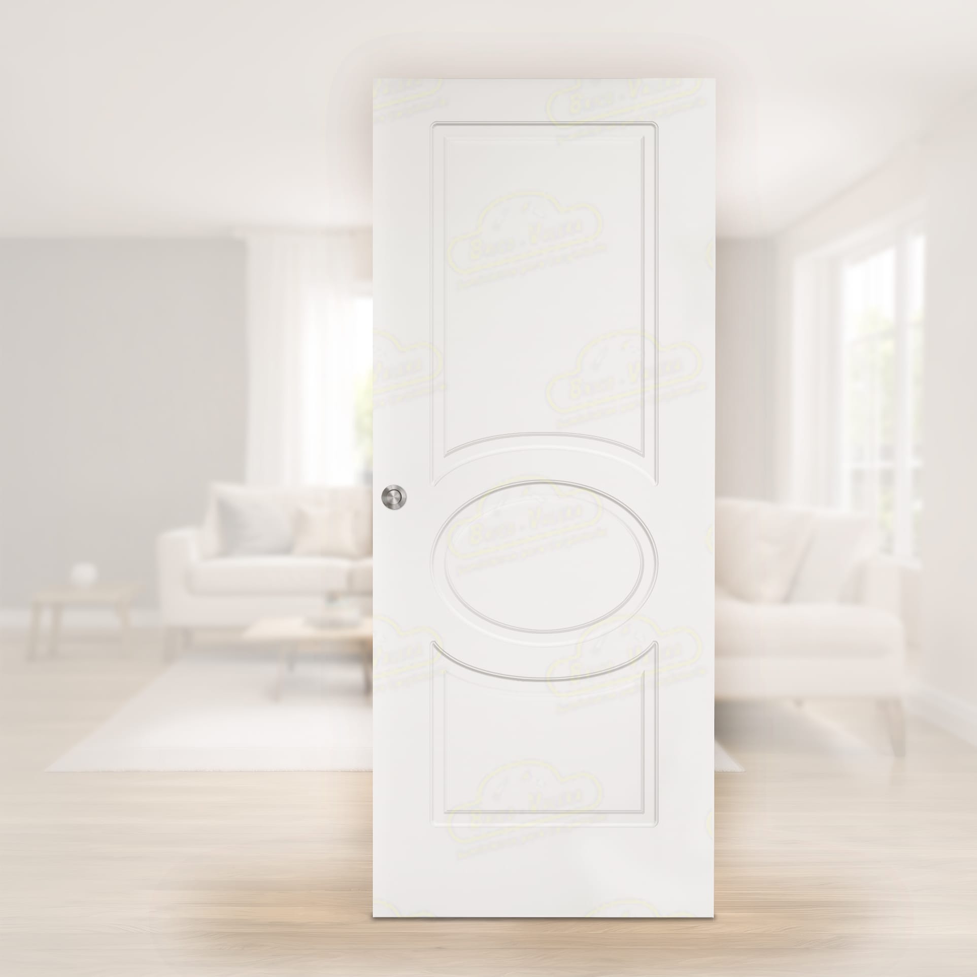 Puerta Corredera P620 de Interior Lacada Blanca