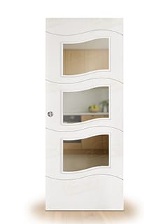 Puerta Corredera PL-2900 de Interior Lacada Blanca