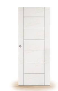Puerta Corredera PL-3200 de Interior Lacada Blanca