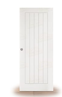 Puerta Corredera PL-3600 de Interior Lacada Blanca
