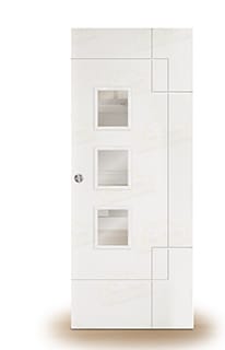 Puerta Corredera PL-4500 de Interior Lacada Blanca