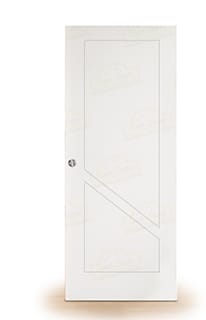 Puerta Corredera PV200 de Interior Lacada Blanca