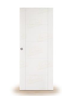 Puerta Corredera PVP5 de Interior Lacada Blanca