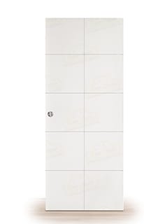 Puerta Corredera PVT10 de Interior Lacada Blanca