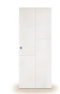 Puerta Corredera PVT4 de Interior Lacada Blanca