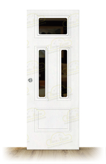 Puerta UR-140-V3 Lacada Blanca Corredera de Interior (Maciza)