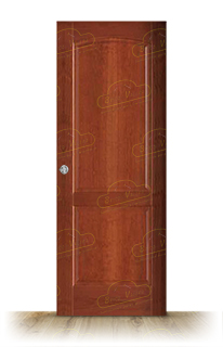 Puerta Corredera PM-1050-R de Interior Rústica Teñida Cerezo D-2817