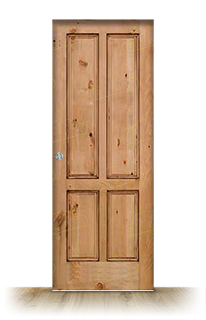 Puerta Corredera PM-1098-R de Interior Rústica Teñida Roble Envejecido D-2803