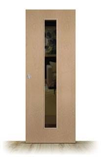 Puerta Corredera Melamina HL1 ZV1 Haya de Interior