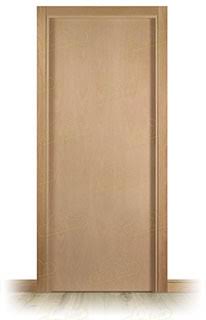 Puerta Maciza de Vaivén L1 Haya Moderna