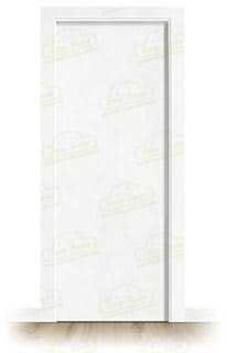 Puerta Maciza de Vaivén PL1 Lacada Blanca
