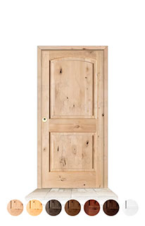 Puerta Serie 6100 de Exterior en Madera Maciza