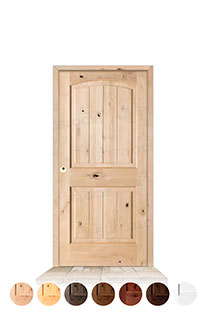 Puerta Serie 7100 de Exterior en Madera Maciza
