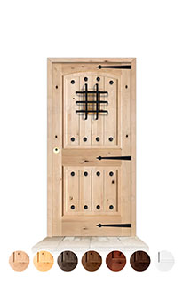 Puerta Serie 8100 de Exterior en Madera Maciza